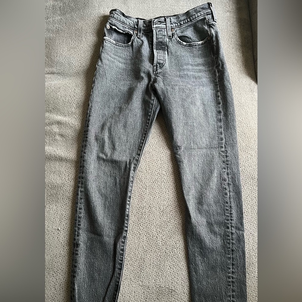501 Skinny Levi’s Black Denim